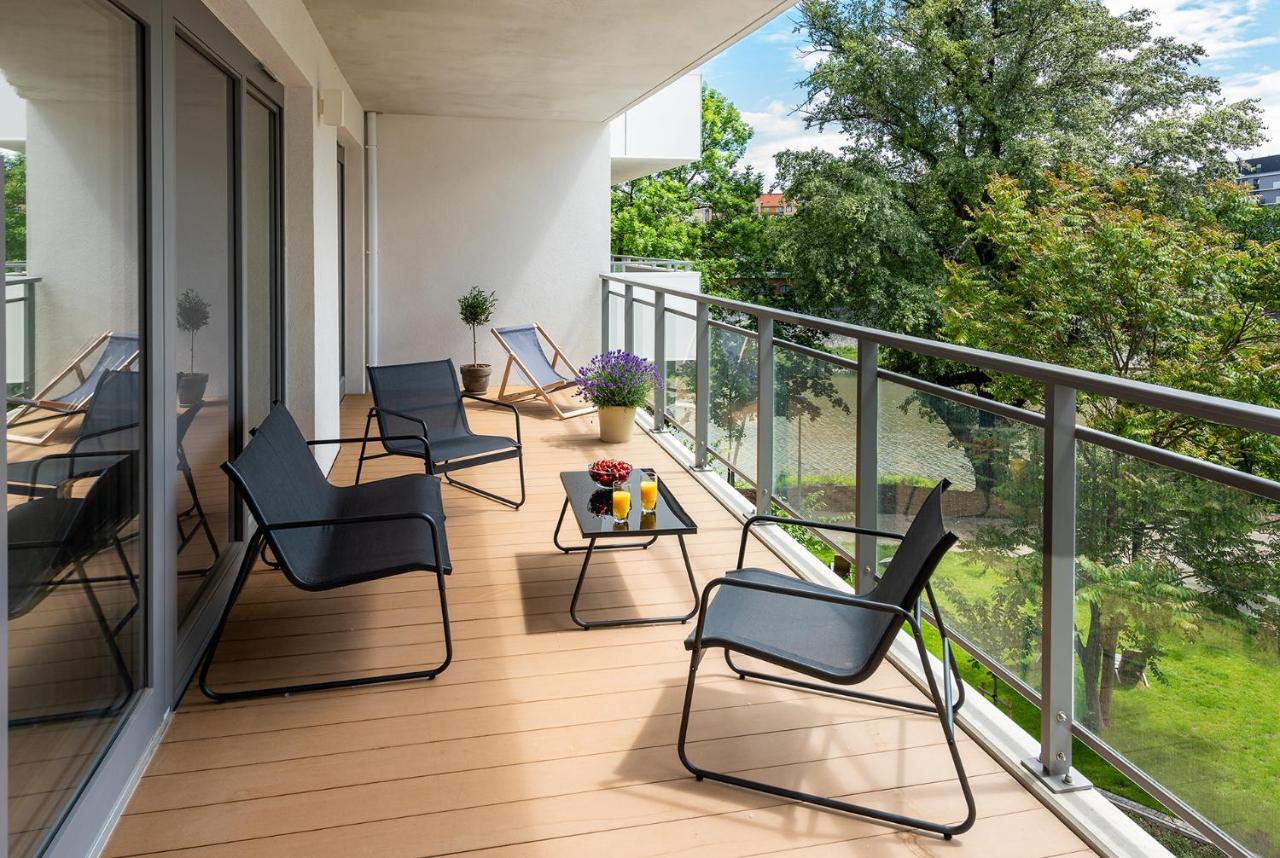 Apartamenty-Wroc River Point Breslavia Exterior foto